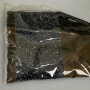 Black rhinestones, 2 mm diameter ±, packaged 50 g