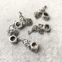 Pendant hardware Key 30mm inner, Ø5mm, packaging 20g +/- 12 pcs